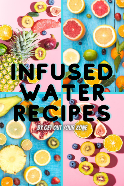 Water Guide + Fruit Infuser Water Bottle - Get Out Your Zone