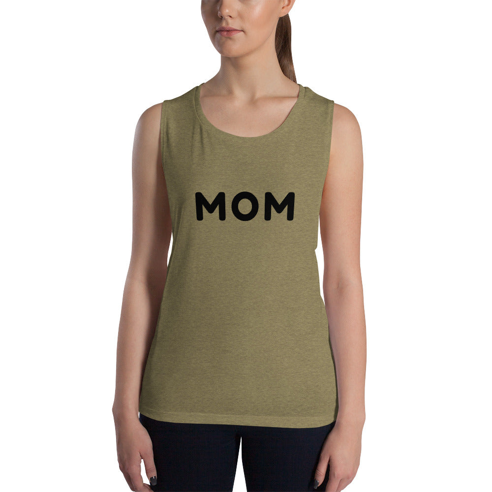 Mom Muscle Workout Tank - Get Out Your Zone