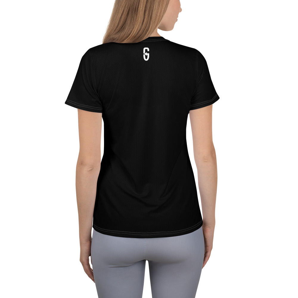 MOM Women's Athletic T-shirt - Get Out Your Zone
