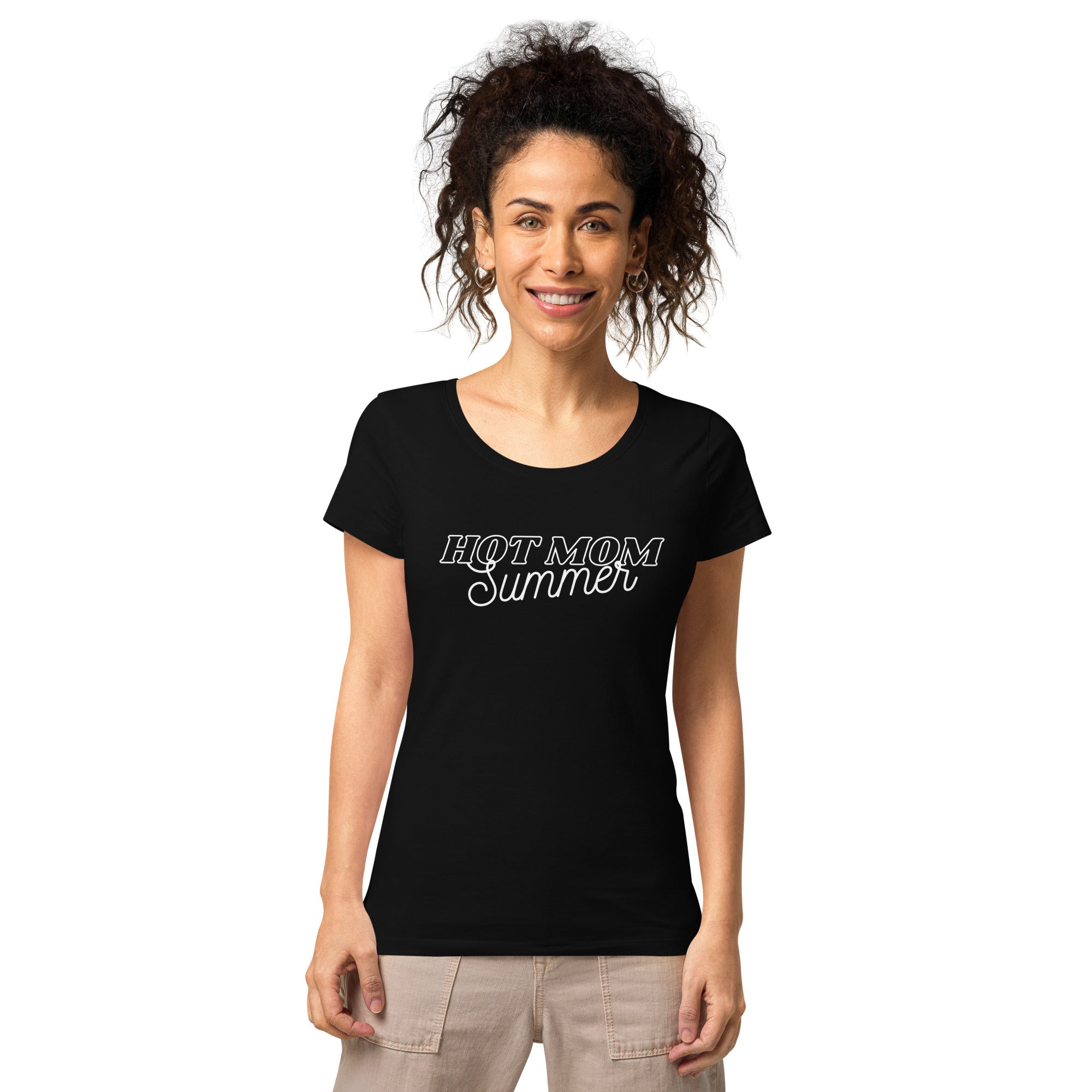 Hot Mom Summer organic t-shirt - Get Out Your Zone