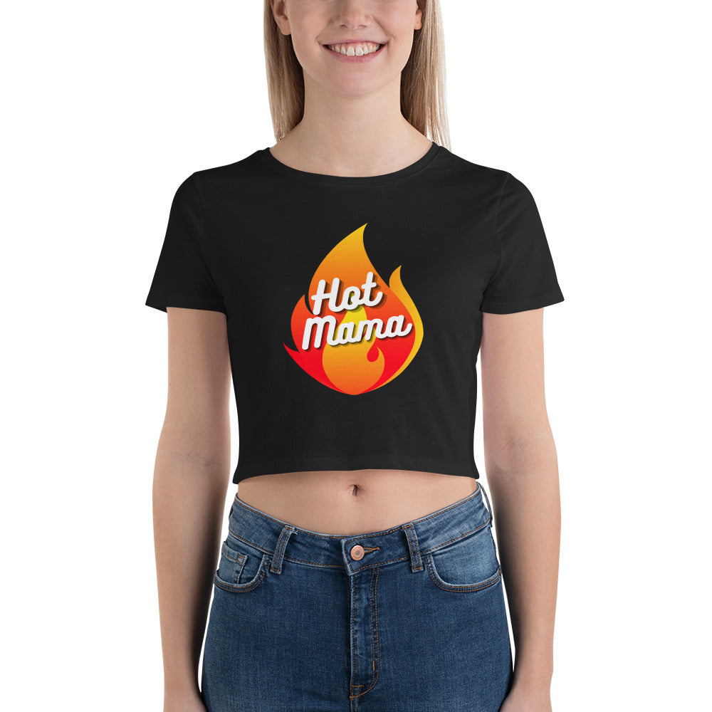 Hot Mama Crop Tee - Get Out Your Zone